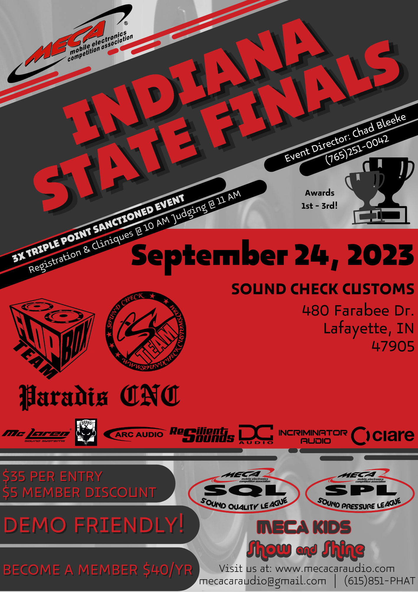 Indiana State Finals Event Details » MECA