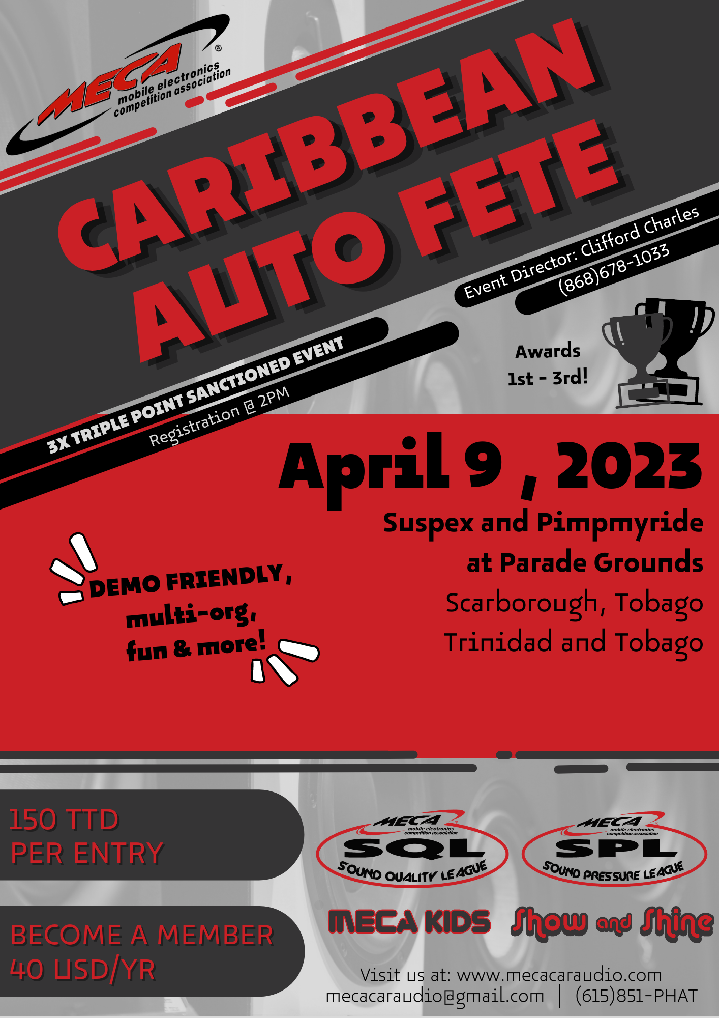 Caribbean Auto Fete Event Details » MECA