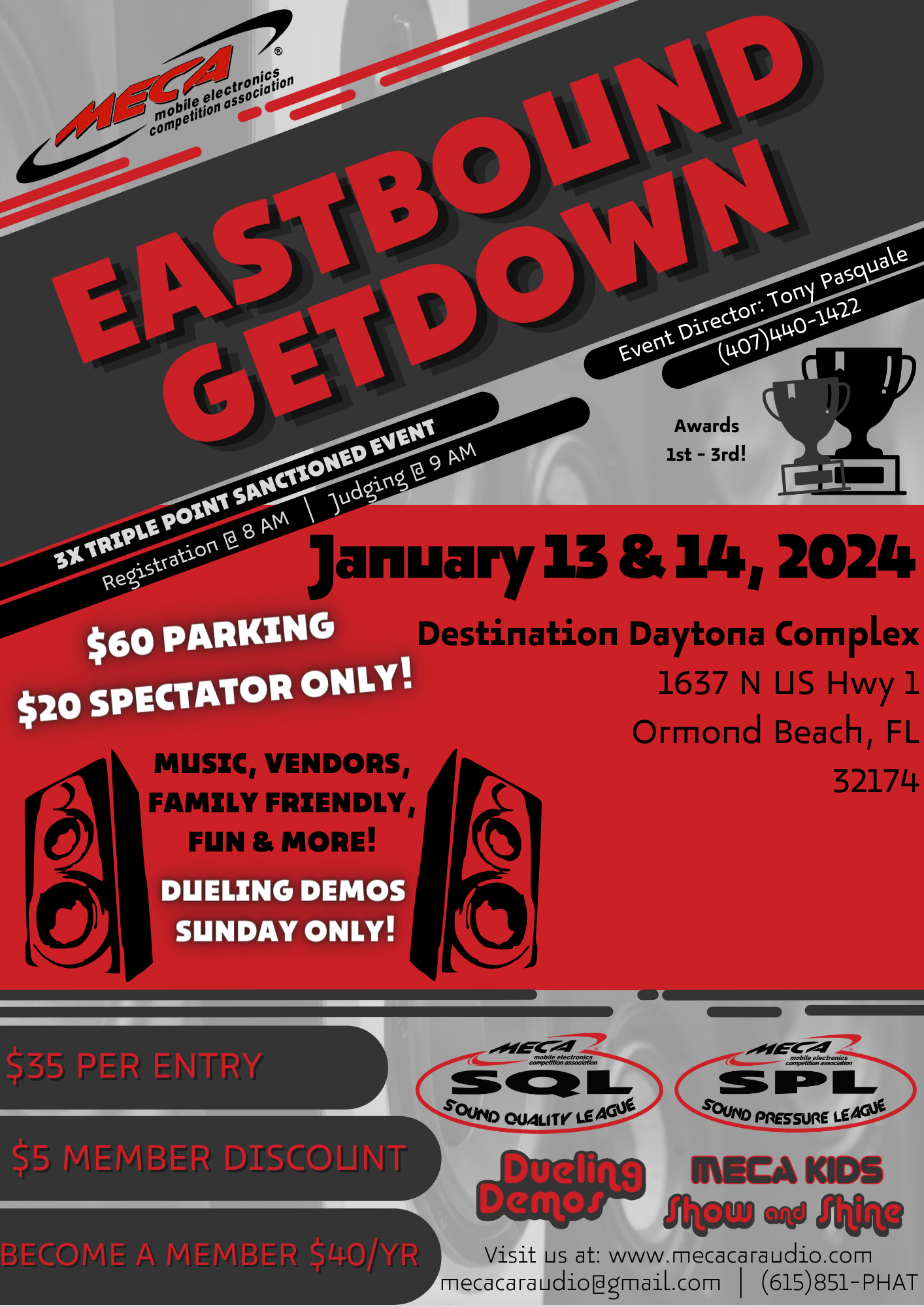 EASTBOUND GETDOWN Event Details » MECA